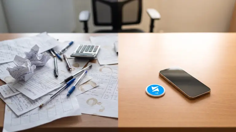 Papier vs digital : le vrai coût du pointage manuel
